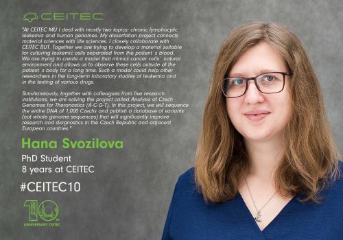 #CEITECScience Matters: Hana Svozilova