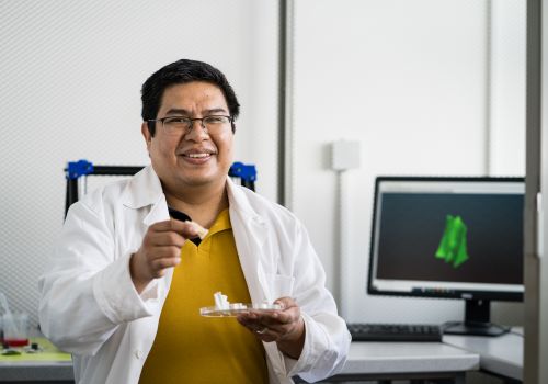 Mexican Scientist Develops Scaffolds at CEITEC