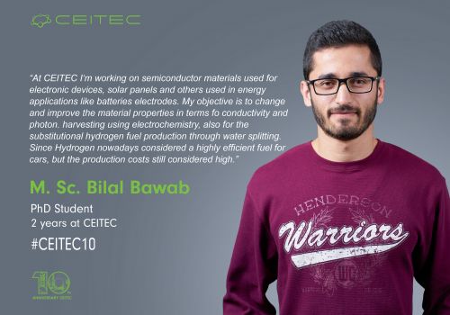 #CEITECScience Matters: Bilal Bawab