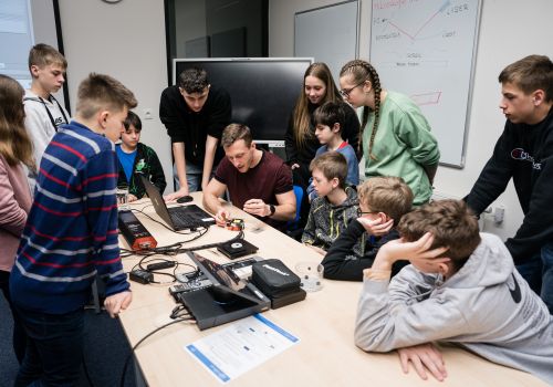 Children explored scientific life at CEITEC